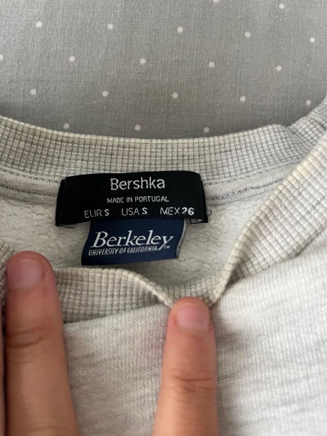 Sudadera Berkeley Gris