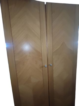 2 Puertas de armario de roble