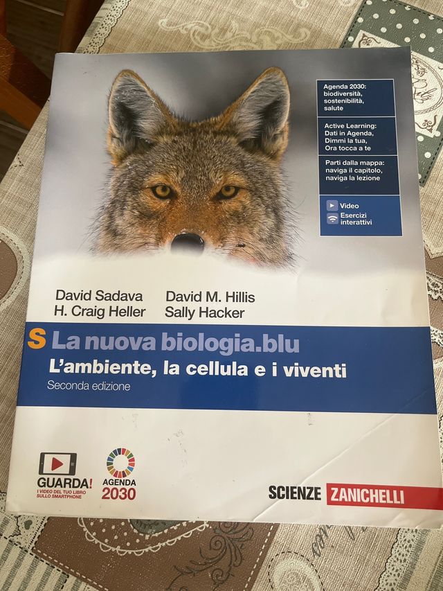 Libro di testo: La nuova biologia.blu, l'ambiente