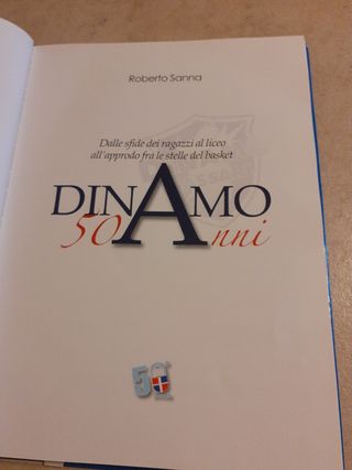 Libro 50 anni Dinamo Sassari