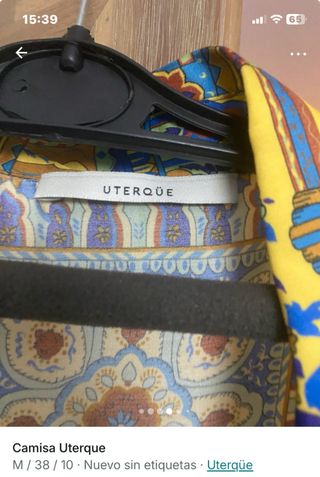 Camisa Uterque Multicolor Talla M