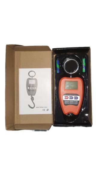 Balanza Digital Mini Crane Scale Naranja