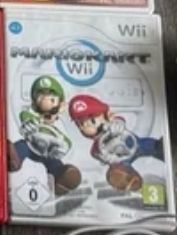 Mario Kart Wii con volante y caja