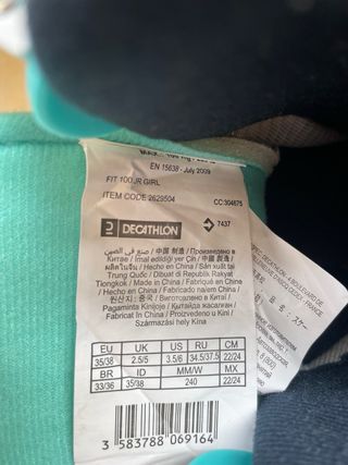 Patines de Hielo Oxelo Niña