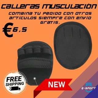 CALLERAS GUANTES GIMNASIO MUSCULACIÓN CROSSFIT