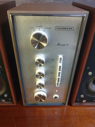 Equipo de sonido vintage GOODMAN Mahamp