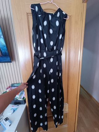 Mono satinado lunares