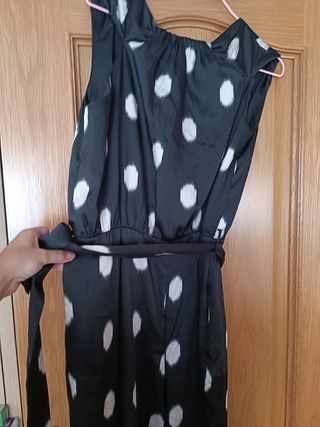 Mono satinado lunares