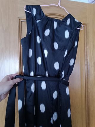 Mono satinado lunares