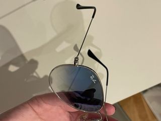 Ray Ban Aviator 3025 003/3F Azul Plata. Con funda.