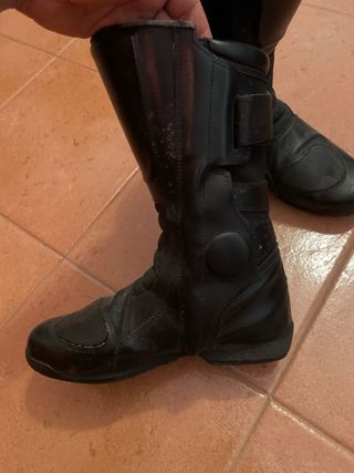 Botas de Moto Negras