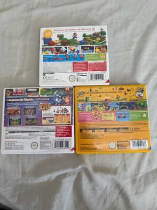 Juegos Nintendo 3DS de mario 