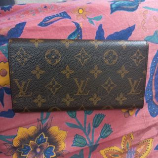 Cartera Louis Vuitton Marrón y Dorada
