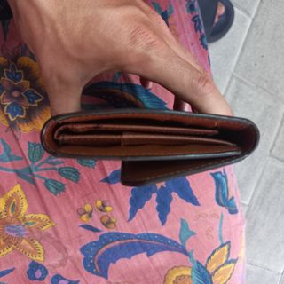 Cartera Louis Vuitton Marrón y Dorada