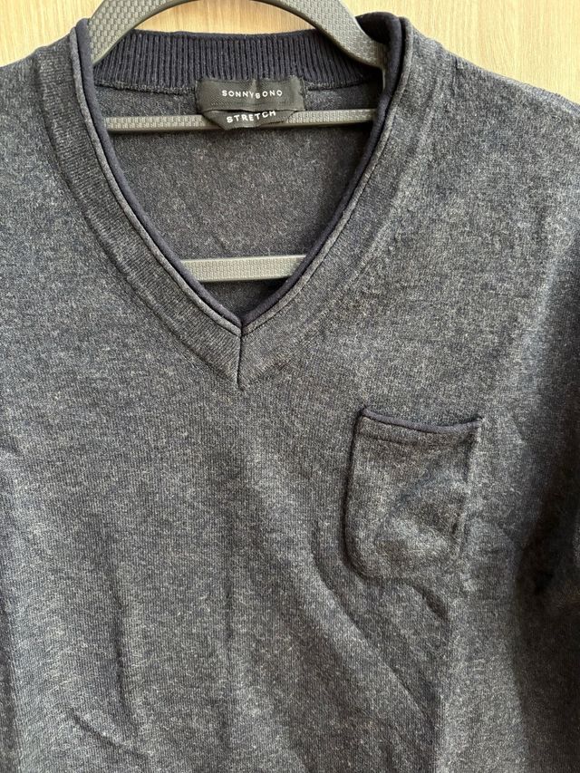 Maglione uomo scollo a V