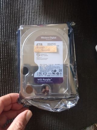 Disco Duro WD Purple 4TB *PRECINTADO*