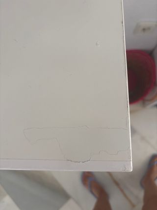 Sinfonier de cajones blanco y negro