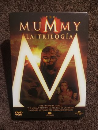 Pack 3 Películas DVD La Momia Trilogía Steelbox