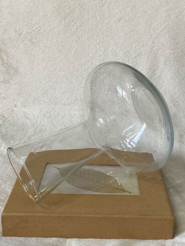 Decantador de vino de cristal