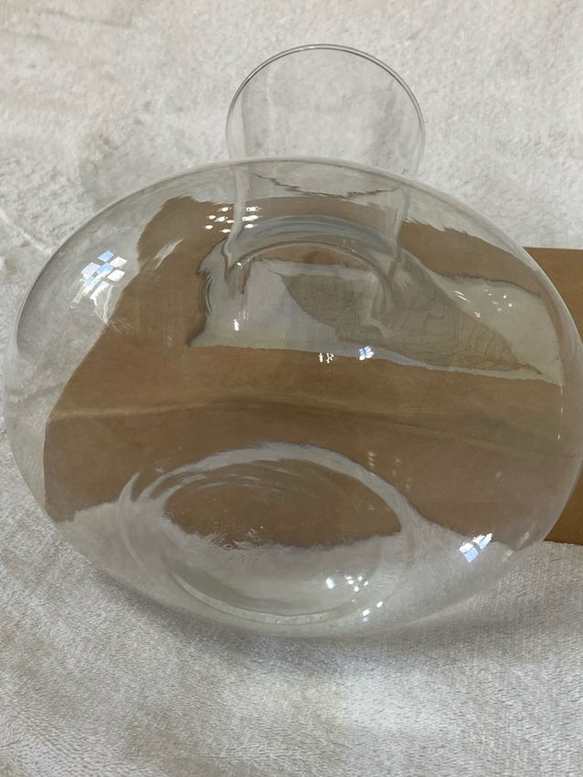 Decantador de vino de cristal