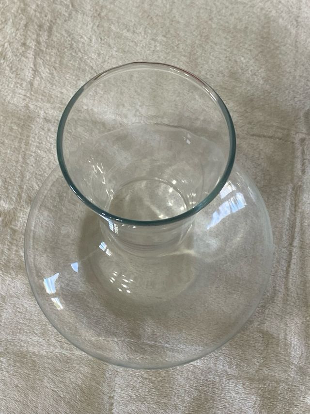 Decantador de vino de cristal