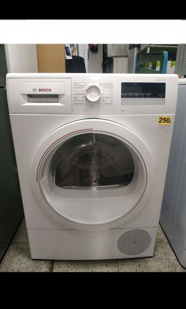 Secadora Bosch 8kg Bomba Calor