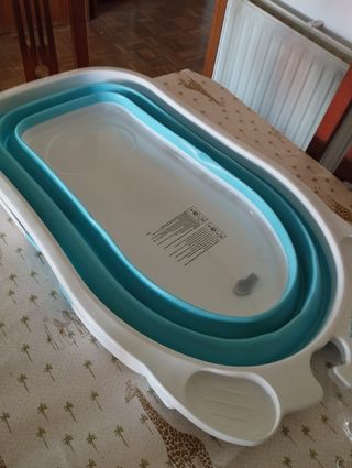Bañera Plegable Bebé Azul