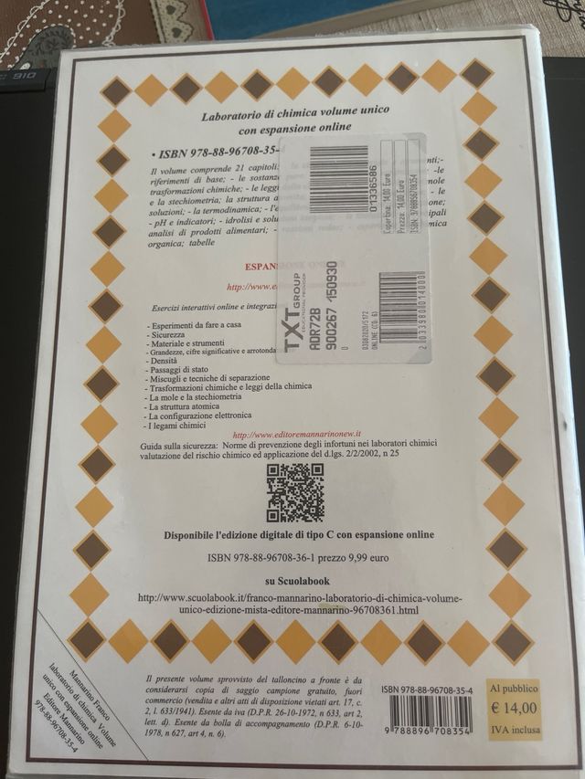 Laboratorio di chimica. Ediz. mista. Per le Scu...