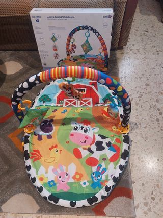 Manta Gimnasio Bebé Granja