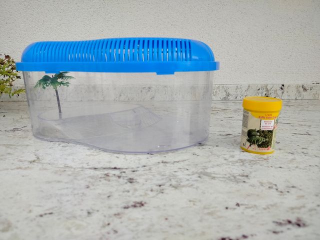 Acuario de plástico