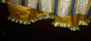 Falda huertana con cierre pañal