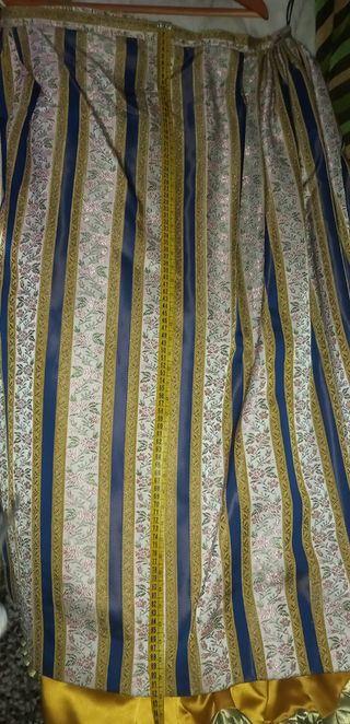 Falda huertana con cierre pañal