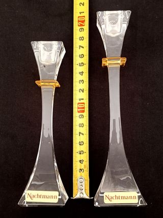 Lampadari in cristallo dorato Nachtmann