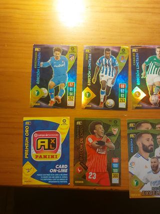 Lote Balones de Oro Adrenalyn 2021-22
