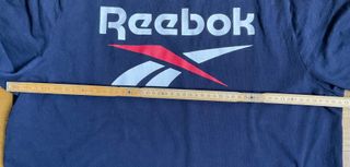 T-shirt Reebok Blu Taglia L