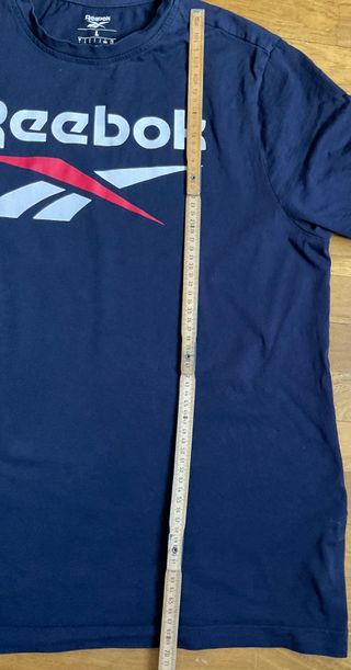 T-shirt Reebok Blu Taglia L