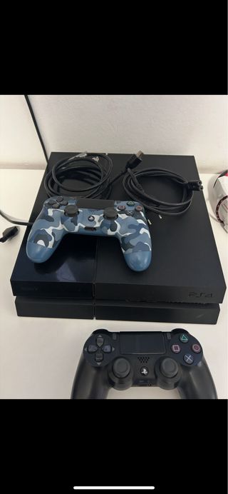 Consola PS4 (PlayStation 4) Negra + 2 Mandos
