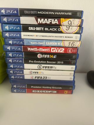 Consola PS4 (PlayStation 4) Negra + 2 Mandos
