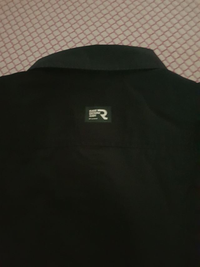 Camisa G-Star Negra Manga Corta