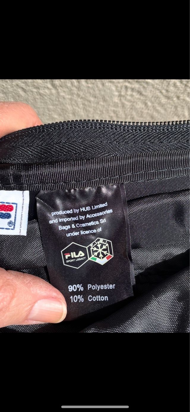 Porta abiti-valigia in nylon grigio