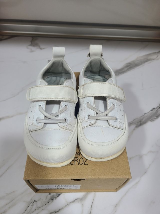 Zapatos Feroz Paterna Blancos Talla XL