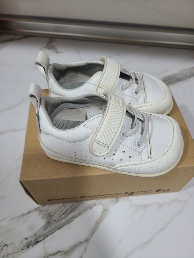 Zapatos Feroz Paterna Blancos Talla XL