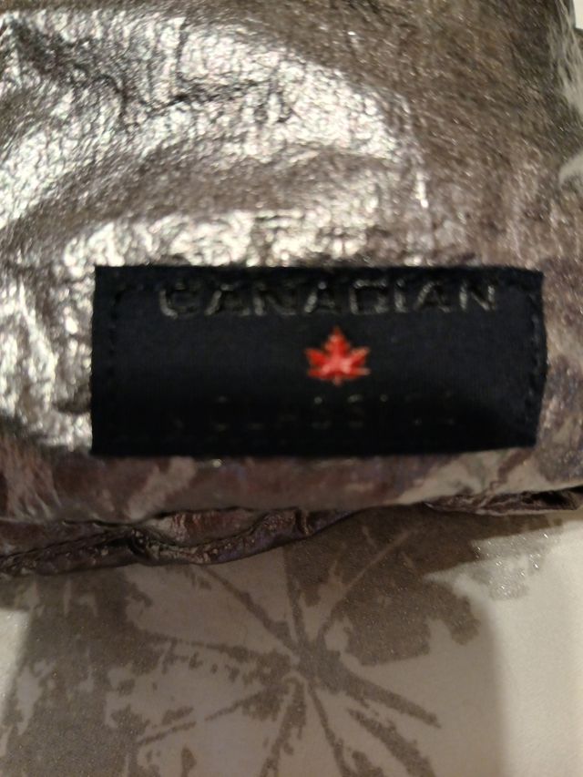 Chaqueta plateada Canadian Talla L