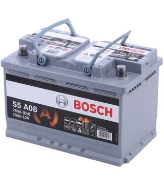 Batería Bosch S5 A08 AGM 70Ah 12V
