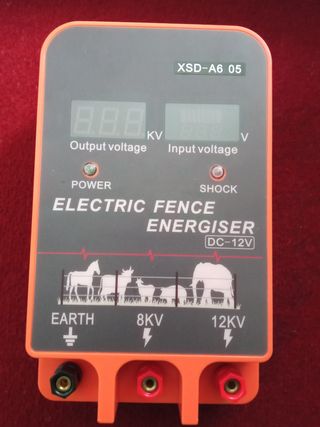 Cerca Eléctrica Energizador DC-12V