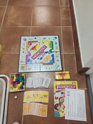 Monopoly Junior Fiesta Juego de Mesa Infantil