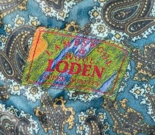 Abrigo Loden Azul Hombre