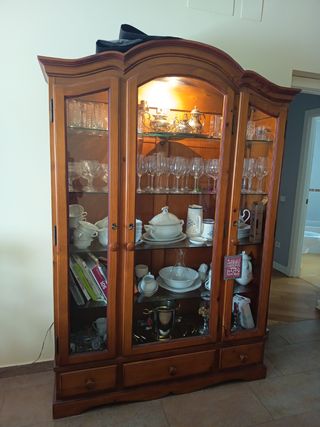 Vitrina de comedor  madera abedul marca Casadalba