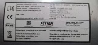 Elíptica Fytter CR-06B