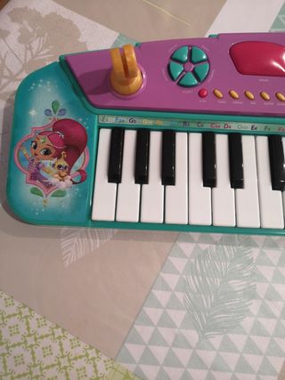 Teclado Electrónico Shimmer & Shine